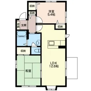 プチコート【1階】の間取り