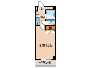 アリゼエンヌ【2階】の間取り