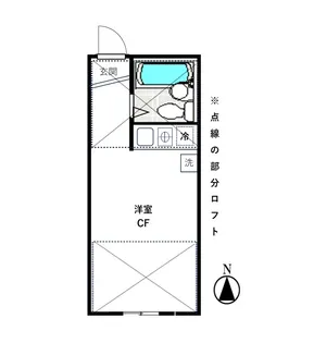 ニューハイム【1階】の間取り