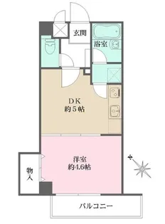 T’s garden目黒【2階】の間取り