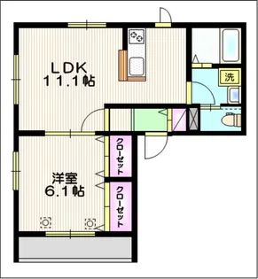 MAISON HIGH TREE【2階】の間取り