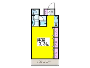アーデンタワー南堀江【9階】の間取り