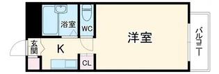 サザレビル【2階】の間取り