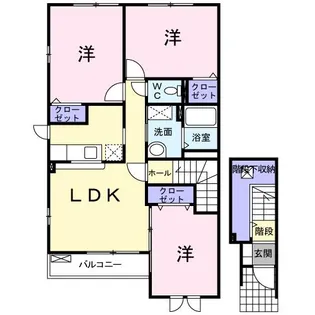 プルミエール1【2階】の間取り