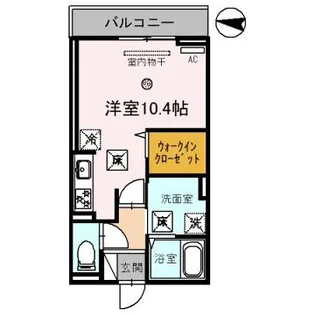 ドマーニ巽【2階】の間取り
