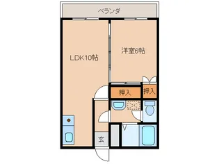 アトラス大塚【1階】の間取り