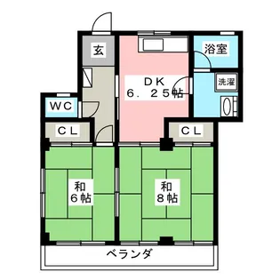 後藤マンション【3階】の間取り