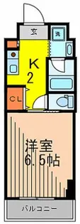 グラシア亀戸【2階】の間取り