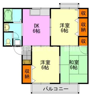 ファインヒルズII【1階】の間取り