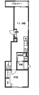 シエロブルー【2階】の間取り