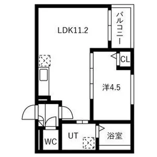 Jack sambanIII【1階】の間取り
