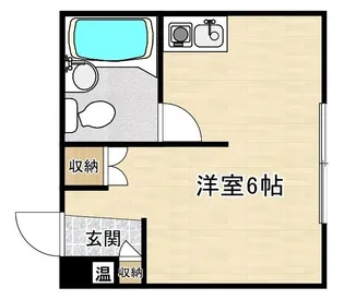 西岡第二ビル【2階】の間取り