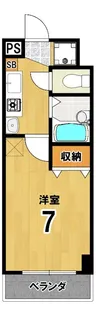 エクセレント高野【3階】の間取り