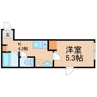 Mon reve Nold【2階】の間取り