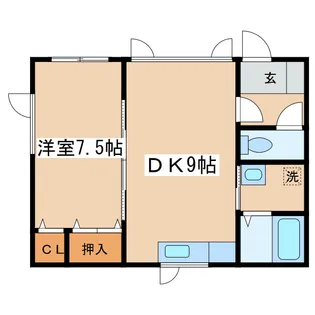 ハーバーシティ浦見 No.7【2階】の間取り