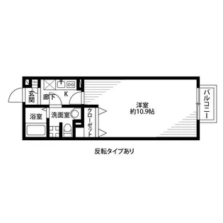 アムール K.Yu【1階】の間取り