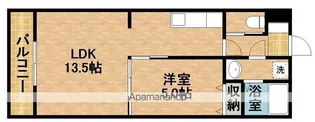 マンション花水木【4階】の間取り