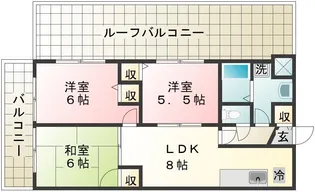 SELLY加計呂麻【3階】の間取り