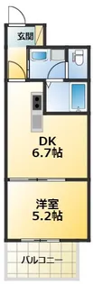 GARDENIA鶴見【11階】の間取り