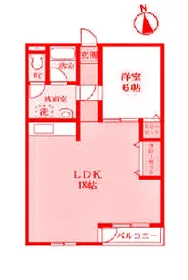b’CASAかすみがうらIIre-born【2階】の間取り