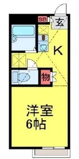 NEST-富里-【2階】の間取り