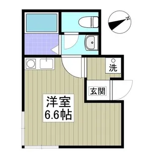 CKハイツ要町【1階】の間取り