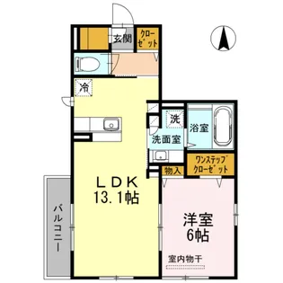 ハーモニーブランツ【3階】の間取り