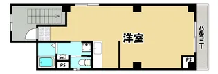 小厦【4階】の間取り