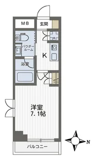 Vie Nouvelle常盤【3階】の間取り