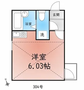 要Domitory【3階】の間取り