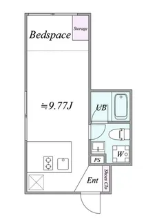 Trias381【3階】の間取り
