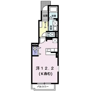 マーヴェラス空VI【1階】の間取り