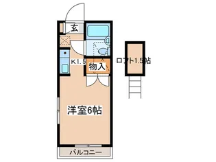 エルベ保土ヶ谷B棟【2階】の間取り