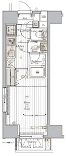 メイクスデザイン町屋【6階】の間取り