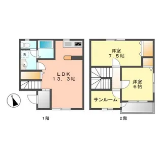 ヴェールトワの間取り