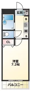 府中プレイス【4階】の間取り