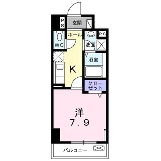 トゥットフェリーチェ八王子【2階】の間取り