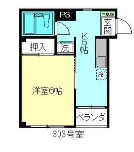 エクセルハイツ【3階】の間取り