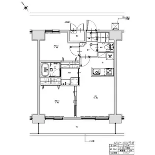 S-RESIDENCE千種駅前ascent(アセント)【12階】の間取り