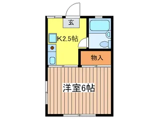 ヴェルデエデン【1階】の間取り