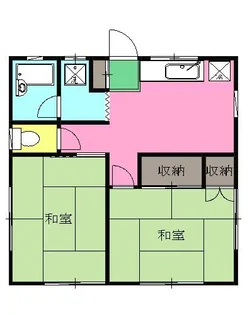 設楽荘【1階】の間取り