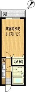 グリーンサイド獅子ヶ谷【2階】の間取り