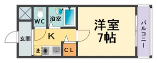 ウィステリアクレハ【2階】の間取り