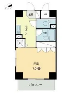 コート新橋【2階】の間取り