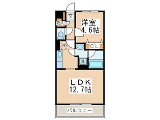 コーリング【2階】の間取り