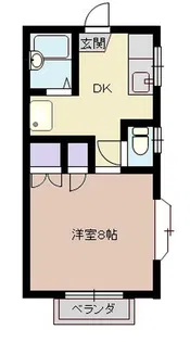 レジデンス高橋【2階】の間取り