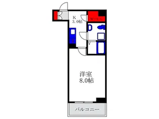 Ritz SQUARE domani【1階】の間取り