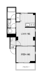 Maison Pintor(メゾンピントール)【3階】の間取り