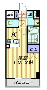シティライフ池下西【2階】の間取り