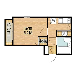 東京都日野市大坂上1【マンション】の間取り